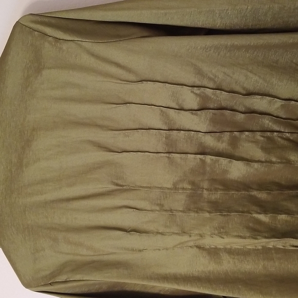 Vintage Green Metallic Shine Jacket - Picture 6 of 14
